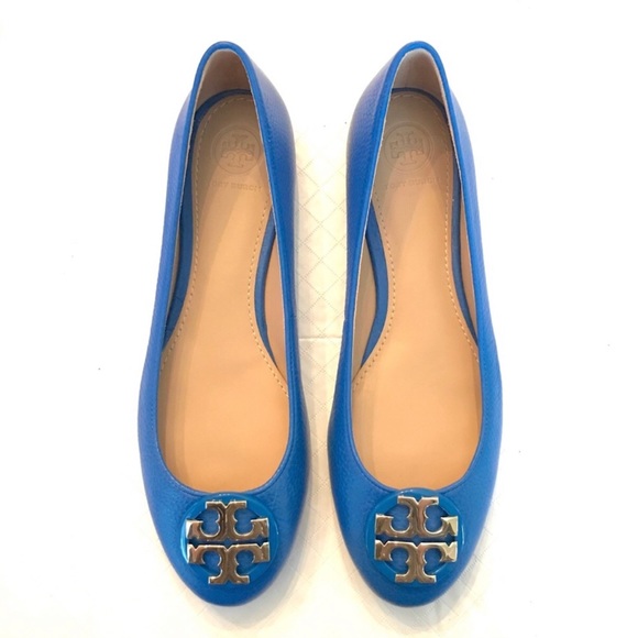 Tory Burch Shoes - TORY BURCH | Claire Ballerina Flat Galleria Blue